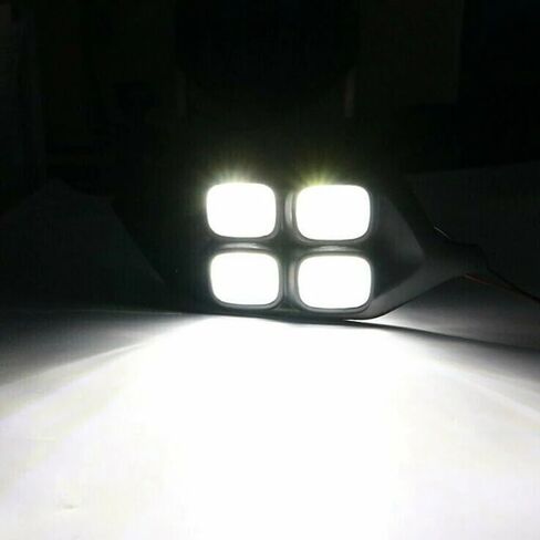 2Pcs Car Daytime Running Light DRL for Mitsubishi Pajero Sport Montero in Saudi Arabia