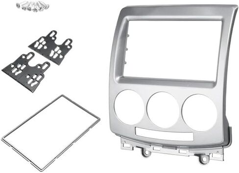 CD DVD Stereo Panel for Ford I-Max 2007+ for Mazda 5 Premacy 2005+ 2 Din Audio Radio Fascia CD Trim Kit Frame Facia Plate in Saudi Arabia
