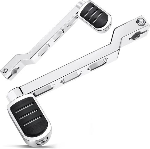Benlari Heel Toe Gear Shifter Lever Pegs, CNC Shift Lever Peg Fit for Harley Touring Electra Glide Street Road Glide Road King 1988-later, FL Softail 1986-later, Tri Glide Trikes 2008-later, Black in Saudi Arabia