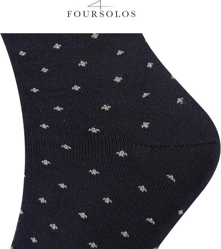 جوارب الخيزران للرجال ، جوارب الطاقم غير المرتبطة ، الطول الناعم ، مثالي للارتداء اليومي ، 4 عبوات (9-12) in Kuwait