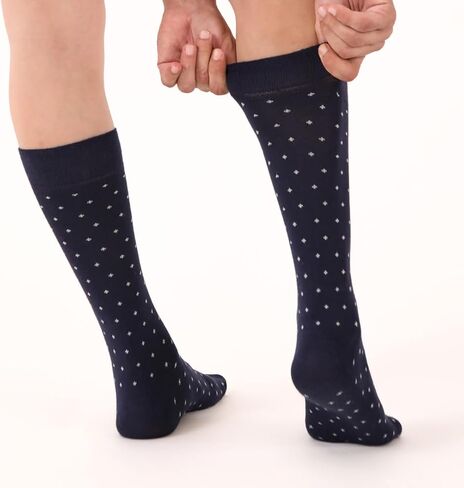 جوارب الخيزران للرجال ، جوارب الطاقم غير المرتبطة ، الطول الناعم ، مثالي للارتداء اليومي ، 4 عبوات (9-12) in Kuwait