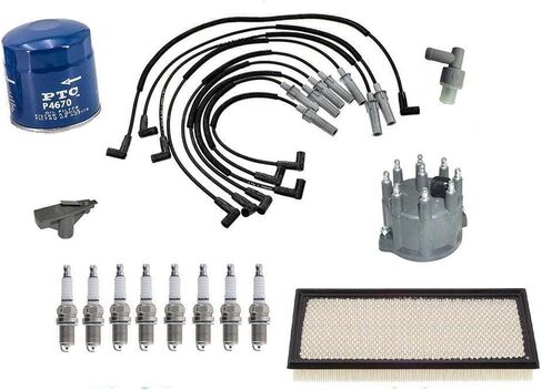 Spark Plug Wires Cap Rotor Platinum Plugs Replacement Parts For 1997 1998 1999 2000 2001 2002 Dodge Dakota 5.2L 5.9L in Saudi Arabia