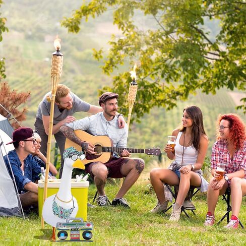 5 أجهزة كمبيوتر مثقلة ملابس الصيف شرفة أوزة ، والثمانينيات 90s الزي الهيب هوب زي لتمثال أوزة 23 ' in Kuwait