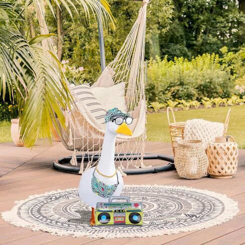 5 أجهزة كمبيوتر مثقلة ملابس الصيف شرفة أوزة ، والثمانينيات 90s الزي الهيب هوب زي لتمثال أوزة 23 ' in Kuwait