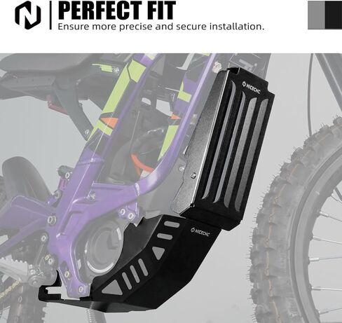 غلاف وحدة تحكم الألومنيوم الأزرق وحراسة هيكل المحرك متوافق مع Surron Light Bee X/S متوافق مع Segway X160 x260 انظر التناسب in Saudi Arabia