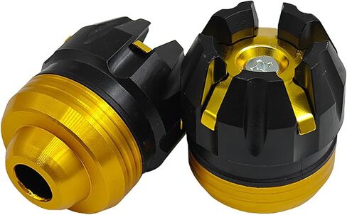 jiahesuw2 General Motorcycle Front Fork Protections Cups Aluminum Shock Resistant Buffer Cups Simple Installation for Safe ridings in Kuwait