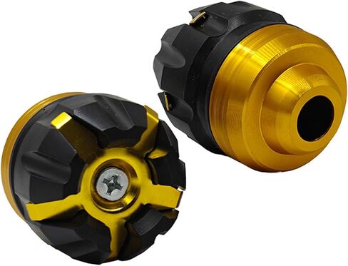 jiahesuw2 General Motorcycle Front Fork Protections Cups Aluminum Shock Resistant Buffer Cups Simple Installation for Safe ridings in Kuwait