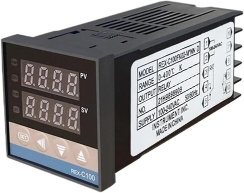 K Type Digital Temperature Controller REX-C100 Thermostat Relay Output PID dismantling Mobile Phone Screen Thermostat in Saudi Arabia