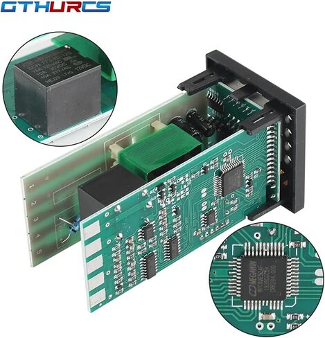 REX-C100 110V إلى 240 فولت 0 إلى 1300 درجة مجموعات تحكم درجة حرارة PID الرقمية مع مستشعر مسبار نوع K (إخراج التتابع) in Saudi Arabia