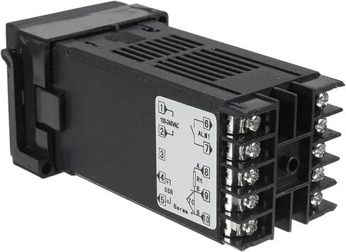 REX-C100 110V إلى 240 فولت 0 إلى 1300 درجة حرارة التحقيق أجهزة تحكم درجة حرارة PID الرقمية مع مستشعر مسبار نوع K (0-1300) in Saudi Arabia