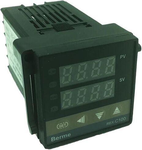REX-C100 Digital Thermostat Temperature Controller SSR Output K Type thermocouple Sensor 48 x 48 +SSR 40DA Solid Relay+Sensor(Set3) in Saudi Arabia