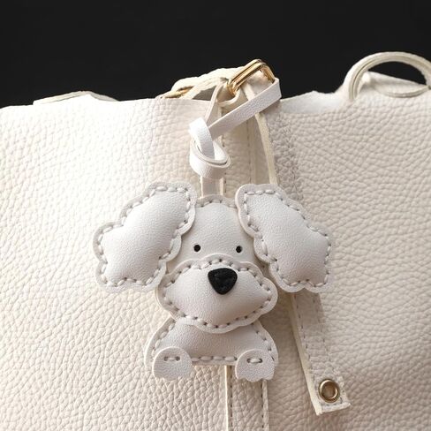 جلود تيدي القلطي القلطي كيس سحر محفظة سحر اللطيف مفاتيح مجموعة كوكب الحرف DIY للنساء حقائب اليد ، الحرف اليدوية DIY للأكياس وسلسلة المفاتيح (دب دب) in Kuwait