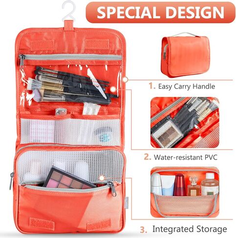 Travel Organizer T3V2 (6+4) 10-Piece Orange OH in Kuwait