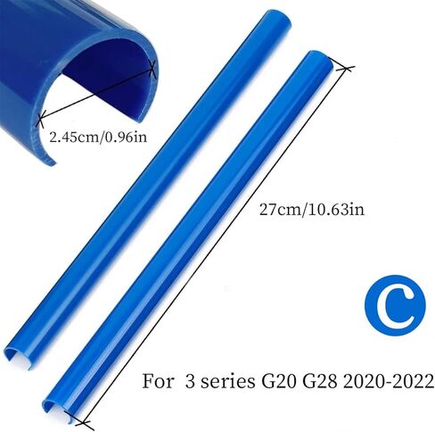 Red Car Grill إدراج خطوط إكسسوارات تقليم متوافقة مع BMW 3 Series G20 G28 2020-2022 متوافقة مع خطوط شواء غطاء الدعامة BMW in Kuwait