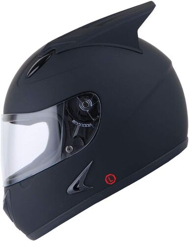 1Storm Motorcycle Modular Full Face Flip up Dual Visor Helmet + Spoiler: HB89 in Saudi Arabia