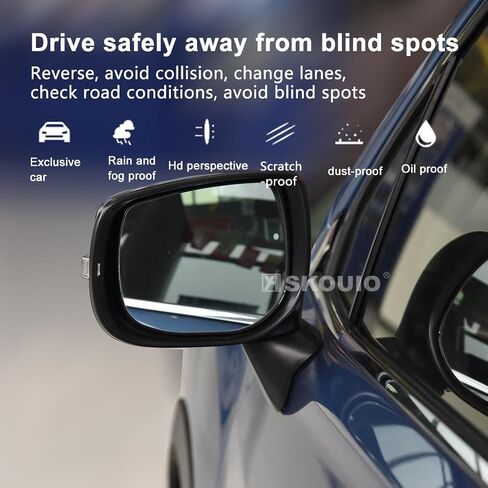 Glass Side Mirror Glass for Subaru Crosstrek 2018-2021 ، Forester 2019-2021 ، Packing Plate Power مسخن الجانبي الأيمن الزجاج المرآة لـ Subaru Crosstrek 2018 2019 2020 2021 ، Forester 2019 2020 2021 in Saudi Arabia
