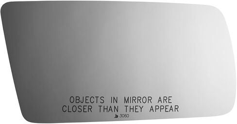 Fits 84-89 Nissan 300ZX, 200SX Right Passenger Clear Mirror Glass Lens w/Adhesive USA in Saudi Arabia