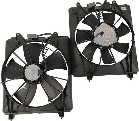 Radiator Cooling Fan & A/C Condenser Fan Left & Right For 2007-2009 Honda CR-V in Saudi Arabia
