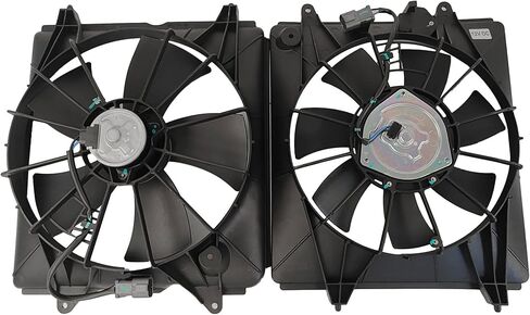 Radiator Cooling Fan & A/C Condenser Fan Left & Right For 2007-2009 Honda CR-V in Saudi Arabia