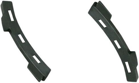 DAT AUTO PARTS Front Left Driver & Right Passenger Side Bumper Cover Bracket Support Set of 2 Replacement for 2012-2017 Hyundai Accent Black Textured HY1042105 HY1043105 865831R000 865841R000 in Saudi Arabia