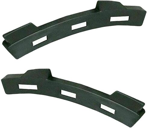 DAT AUTO PARTS Front Left Driver & Right Passenger Side Bumper Cover Bracket Support Set of 2 Replacement for 2012-2017 Hyundai Accent Black Textured HY1042105 HY1043105 865831R000 865841R000 in Saudi Arabia