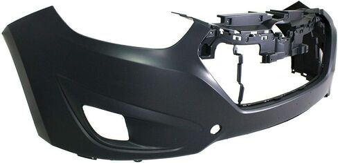 FitParts Compatible With Front Bumper Cover 2010 2011 2012 2013 2014 2015 Hyundai Tucson GL GLS L Limited SE Sport 10 11 12 13 14 15. New, Primed and Ready for Paint. W/Fog Light Holes. in Kuwait