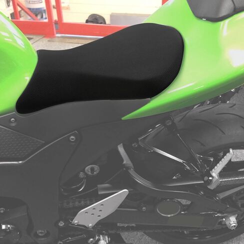 Green-L Motorcycle Rider&Passenger Seat Cushion Pillion Set Fit for Kawasaki Ninja ZX6R 2007-2008 in Saudi Arabia