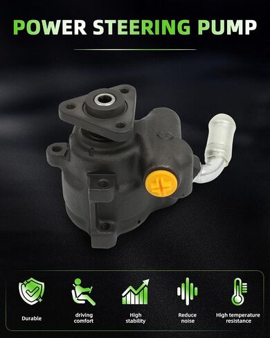 Scitoo Power Steering Pump متوافقة مع Ford Explorer 1997-2005 ، لـ Ranger 2001-2011 ، لـ Mazda B4000 2001-2009 ، ل Mercury Mountainter 1998-2005 ، V6 4.0L ، استبدل# 5L2Z3A674CARM ، 20-279 in Saudi Arabia