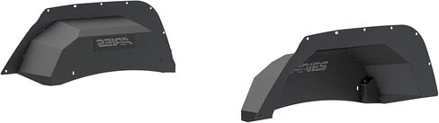 Aries 2500350 Black Aluminium Jeep Rangler JK Inner Fender Liner Wheel Cover in Kuwait