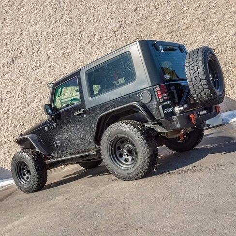 Aries 2500350 Black Aluminium Jeep Rangler JK Inner Fender Liner Wheel Cover in Kuwait