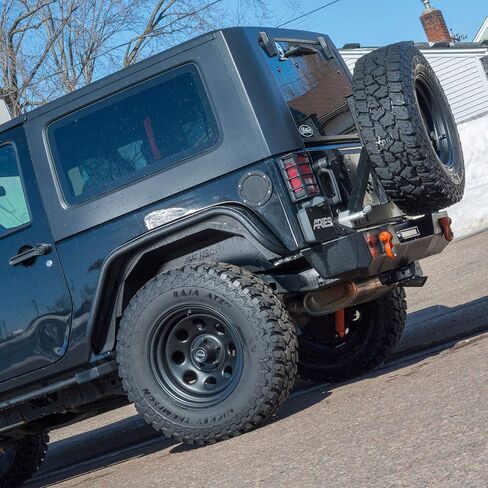 Aries 2500350 Black Aluminium Jeep Rangler JK Inner Fender Liner Wheel Cover in Kuwait