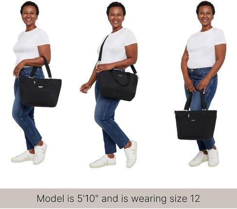 Baggallini Avenue Tote - 12x18 BAPTOP TOTE BAG للنساء - العمل خفيف الوزن حمل على حقيبة in Kuwait