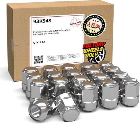 Wheel Accessories Parts 10 Pcs M14x1.5 14x1.5 Thread OEM Style Lug Nuts 1.10" Long Black 7/8" 22mm Hex Fits Acura Integra MDX RLX ｜ Honda Odyssey Passport Pilot Civic 90304-T6Z-A01 ｜ 611-347 in Kuwait