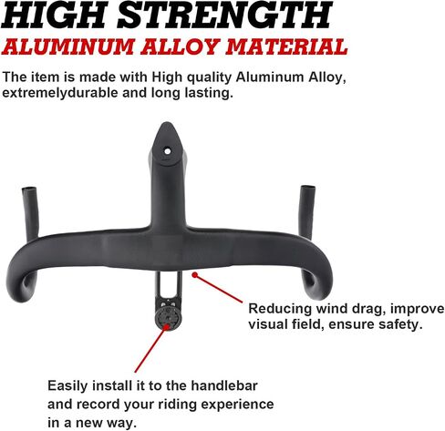 Xotic Tech Out Front Bike Stem Handlebar Computer Mount Holder for Garmin Edge Wahoo Bryton Campatible with Pinarello Dogma F10 F12 F Most Talon Ultra Handlebar (Aluminum Alloy) in Saudi Arabia
