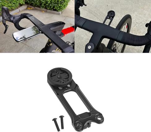 Xotic Tech Out Front Bike Stem Handlebar Computer Mount Holder for Garmin Edge Wahoo Bryton Campatible with Pinarello Dogma F10 F12 F Most Talon Ultra Handlebar (Aluminum Alloy) in Saudi Arabia
