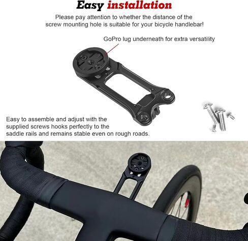 Xotic Tech Out Front Bike Stem Handlebar Computer Mount Holder for Garmin Edge Wahoo Bryton Campatible with Pinarello Dogma F10 F12 F Most Talon Ultra Handlebar (Aluminum Alloy) in Saudi Arabia