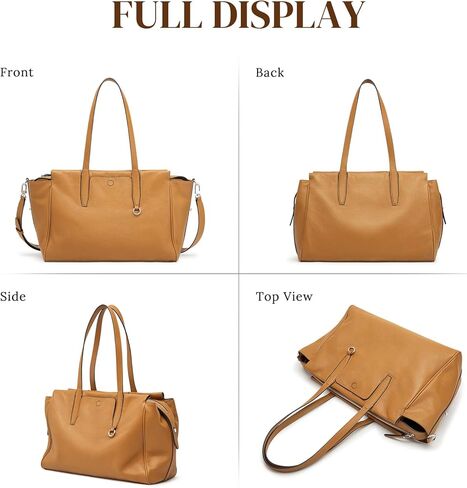 حقيبة حمل جلدية S-Zone للنساء أكياس كبيرة للكتف Crossbody حقيبة يد محفظة in Saudi Arabia
