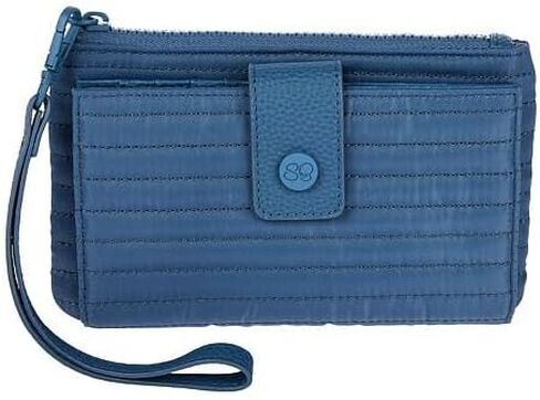 Samantha Brown To-Go RFID Quilted Travel Wallet (Abstract Floral) in Kuwait