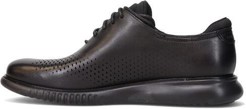 حذاء Cole Haan الرجالي 2.Zerogrand Laser Wing Tip Oxford مبطن بدون كعب، الجزء العلوي من جلد نوبوك بلون الكمأة/العاجي، 12 in Saudi Arabia