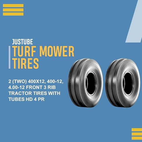 اثنان 4.00-12 إطارات وأنابيب الجرار الأمامية D/S تناسب Farmall Cub in Kuwait