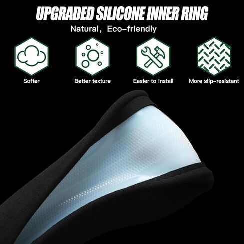 Suede Steering Wheel Cover for Tesla Model 3/Y, Anti Heat, Breathable, Anti-Slip,Leather Steering Wheel Cover, D Shaped 14-14 1/4 in (35.5-36 cm) (Black-02) in Kuwait