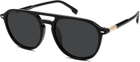 SOJOS Retro Polarized Aviator Sunglasses for Women Men,Trendy Square Shades UV400 Protection SJ2605 in Saudi Arabia