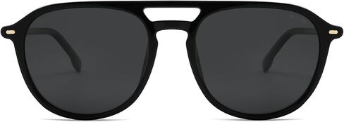 SOJOS Retro Polarized Aviator Sunglasses for Women Men,Trendy Square Shades UV400 Protection SJ2605 in Saudi Arabia
