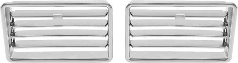 TCT-MOTORPARTS Chrome Lower Fairing Fresh Air Vents Fit For Honda Goldwing GL1800 2001-2010 in Saudi Arabia