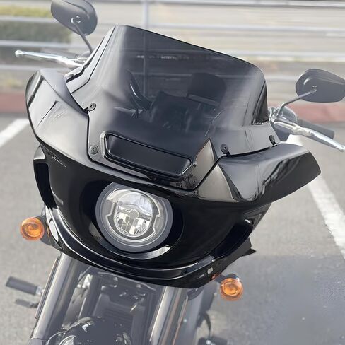 TCT-MOTORPARTS المصباح الأمامي FAIRING WHANDSHIELD BRACKET W/MOUNT KIT FIT FOR HARLEY LOW RIDER ST FXLRST FXLRST 1YXZ 2022-2025 in Saudi Arabia
