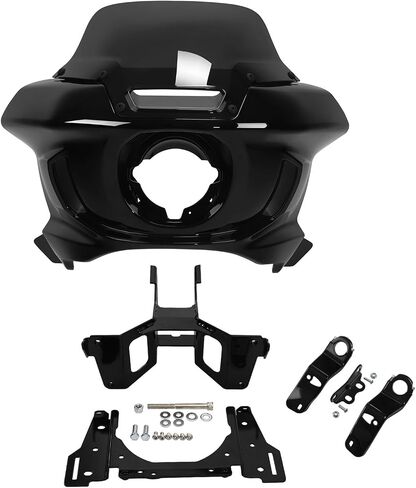 TCT-MOTORPARTS المصباح الأمامي FAIRING WHANDSHIELD BRACKET W/MOUNT KIT FIT FOR HARLEY LOW RIDER ST FXLRST FXLRST 1YXZ 2022-2025 in Saudi Arabia