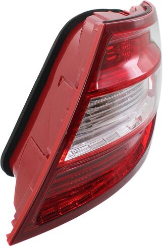 Garage-Pro Tail Light SET Compatible with Mercedes Benz C230 2008-2009, C250 2010-2011, C300 2008-2011, C350 For Models Without Curve Lighting Halogen With bulb(s) Driver and Passenger Side in Saudi Arabia