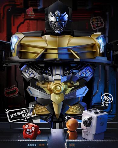 V992 Transform Remote Control Car,Transform Robot RC Cars,1:14 Scale,2-in-1 Robot Toy Car with Sound & Light Effects,Gesture Sensing,Automatic Deformation,Birthday Gift Toys for Boys and Girls in Saudi Arabia