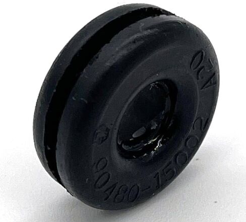 Hood Rod Rubber Grommet متوافق مع Toyota Land Cruiser ، Celica ، Tercel ، Corolla ، Corona ، Camry ، Pickup Part# 90480-15002 in Saudi Arabia