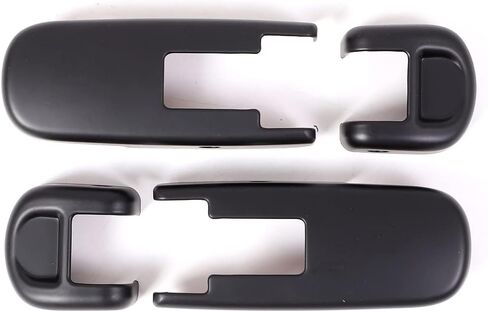 Hood Latch Covers Compatible with Hummer H2 2003-2009, ABS Hood Latch Lock Trim Cover, Hood Side Hinge Hood Latch Trim Cover Kit, 4PCS (Bright Silver) in Saudi Arabia